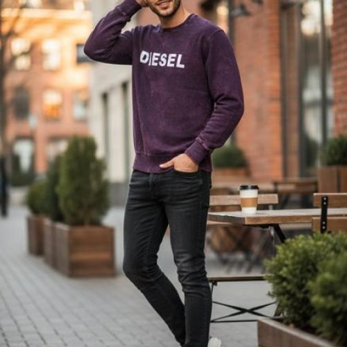 Свитер Moranny (S-2XL) MR664 purple (деми) Moranny MR664 purple