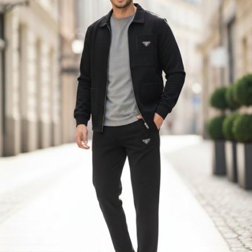 Костюм спорт Moranny (S-2XL) MR772 black (деми) Moranny MR772 black