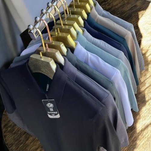 Футболка Moranny (M-2XL) MR918 d.grey (лето) Moranny MR918 d.grey