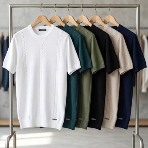 Футболка Moranny (M-2XL) MR937 navy (лето) Moranny MR937 navy