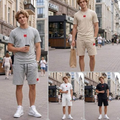 Костюм Moranny (S-2XL) MR947 beige (лето) Moranny MR947 beige