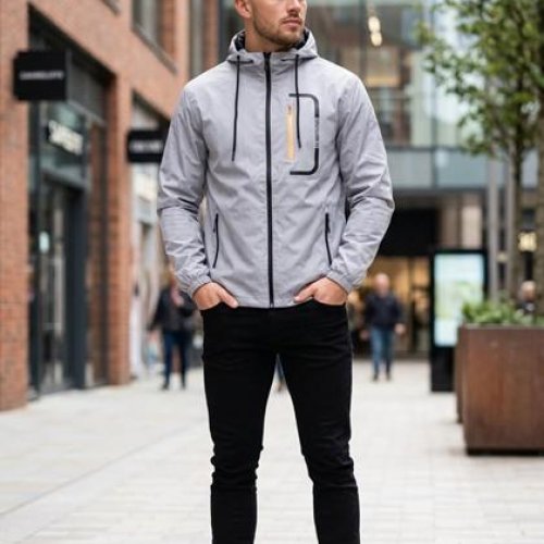 Ветровка Moranny (S-2XL) MR972 l.grey (деми) Moranny MR972 l.grey