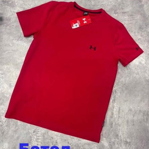 Футболка Alex Clothes (2XL-6XL) 13801 red (лето) Alex Clothes 13801 red