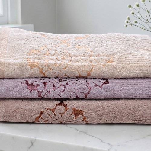 Полотенце Obuv OK2 (70*140) 8070 (98964) mix (деми) Obuv OK2 8070 (98964) mix