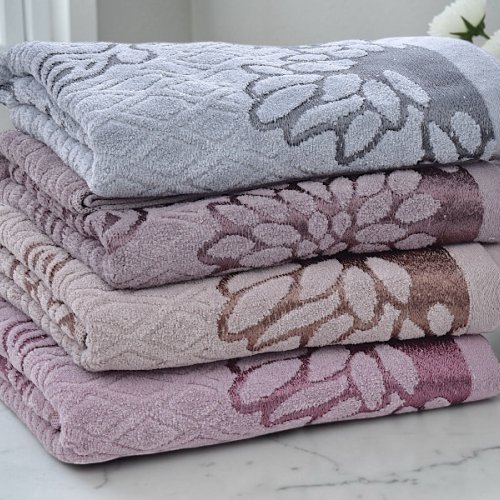 Полотенце Obuv OK2 (50*100) 8077 (98961) mix (деми) Obuv OK2 8077 (98961) mix