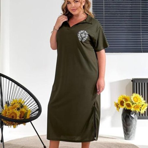 Платье BAT (50-56) 50-2 khaki (лето) BAT 50-2 khaki