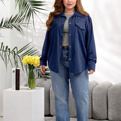 Рубашка BAT (50-56) 60-4 navy (деми) BAT 60-4 navy