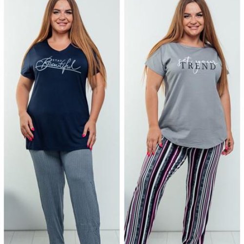 Костюм Vehuiah (2XL-4XL) VH106 grey (лето) Vehuiah VH106 grey