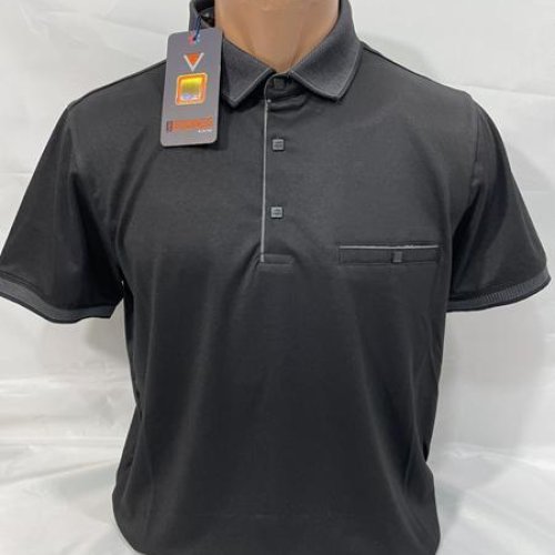 Футболка Sabihina (M-2XL) SB1777 black (лето) Sabihina SB1777 black