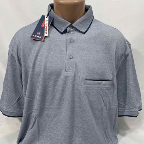 Футболка Sabihina (6XL-9XL) SB1808 grey (лето) Sabihina SB1808 grey