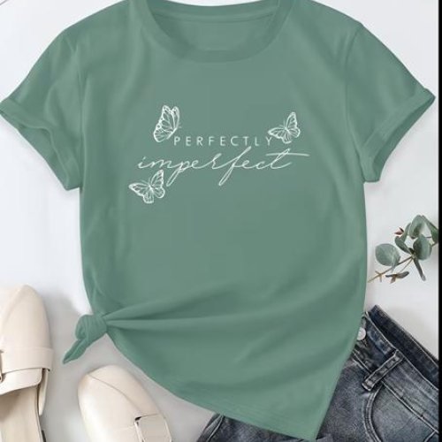 Футболка ALIA (M-3XL) AL52 green (лето) ALIA AL52 green