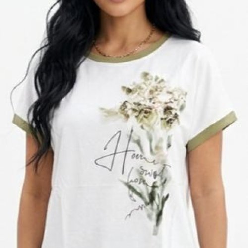 Футболка LeVisha (50-56) 25021 white-green (лето) LeVisha 25021 white-green