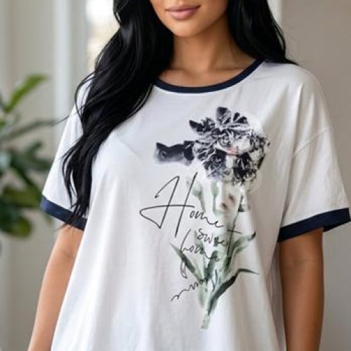 Футболка LeVisha (50-56) 25021 white-navy (лето) LeVisha 25021 white-navy