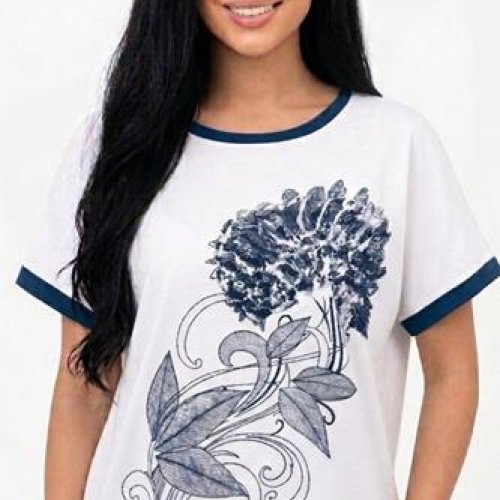 Футболка LeVisha (50-56) 25022 white-navy (лето) LeVisha 25022 white-navy