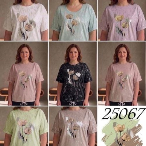 Футболка LeVisha (48-54) 25067 l.beige (лето) LeVisha 25067 l.beige