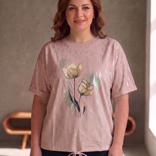 Футболка LeVisha (48-54) 25067 powder (лето) LeVisha 25067 powder