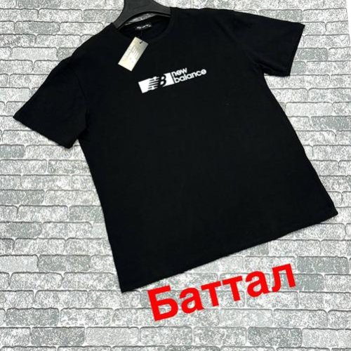 Футболка F.T.H (3XL-4XL) F1133 black (лето) F.T.H F1133 black