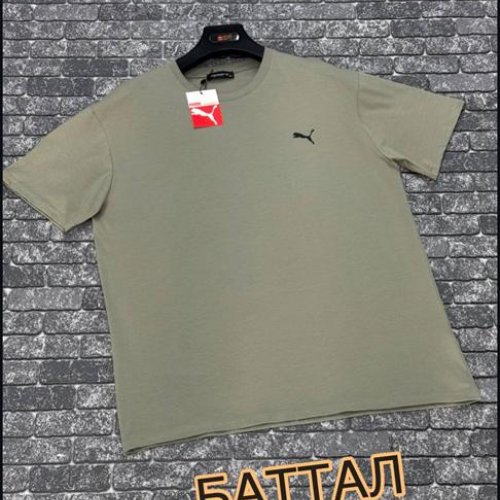 Футболка F.T.H (3XL-4XL) F1141 olive (лето) F.T.H F1141 olive