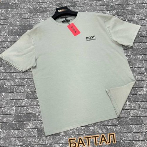 Футболка F.T.H (3XL-4XL) F1150 l.grey (лето) F.T.H F1150 l.grey