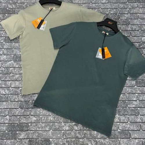 Футболка F.T.H (S-2XL) F1158 green (лето) F.T.H F1158 green