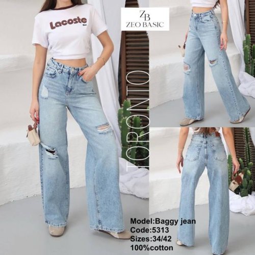 Джинсы Jeans Style (34-42) 5313 l.blue (деми) Jeans Style 5313 l.blue