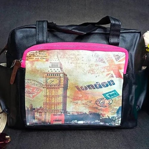 Сумка Luna-bag (34*26*10) 2332 black (деми) Luna-bag 2332 black