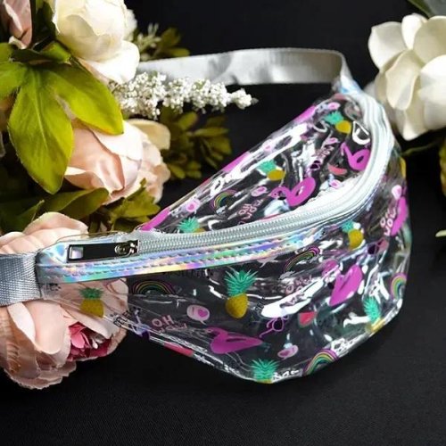 Бананка Luna-bag (20*15*9) 7480F silver (лето) Luna-bag 7480F silver