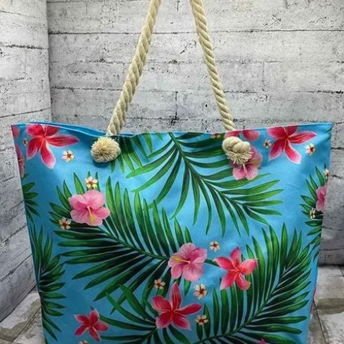 Сумка Luna-bag (55*37*15) 8827 l.blue (лето) Luna-bag 8827 l.blue