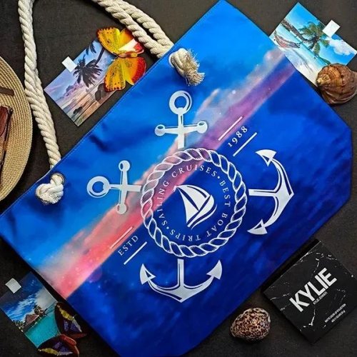 Сумка Luna-bag (54*40*15) 8977-2 l.blue (лето) Luna-bag 8977-2 l.blue