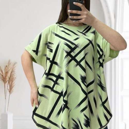 Футболка Elena&Vika (54-64) 25008 mint (лето) Elena&Vika 25008 mint