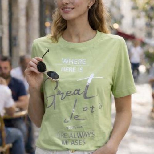 Футболка Elena&Vika (46-50) 25033 mint (лето) Elena&Vika 25033 mint