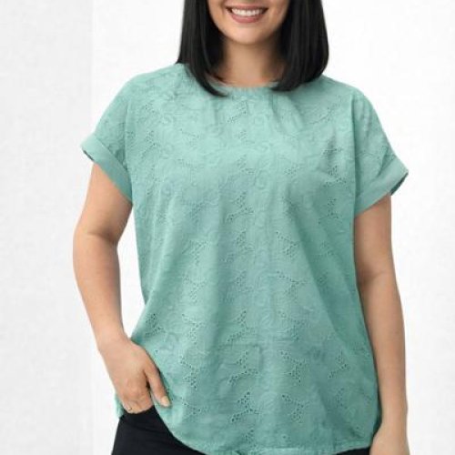Футболка Elena&Vika (48-56) 25044 mint (лето) Elena&Vika 25044 mint
