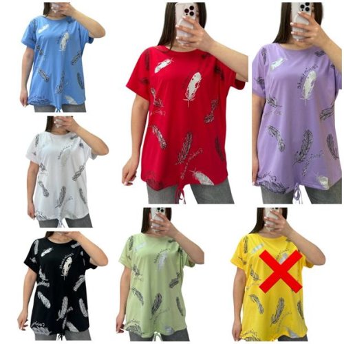 Футболка Elena&Vika (52-56) 25312 lilac (лето) Elena&Vika 25312 lilac