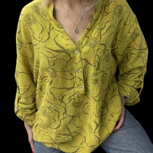 Рубашка Elena&Vika (50-56) 26022 yellow (деми) Elena&Vika 26022 yellow