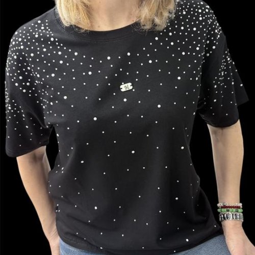 Футболка Elena&Vika (46-50) 26108 black (лето) Elena&Vika 26108 black