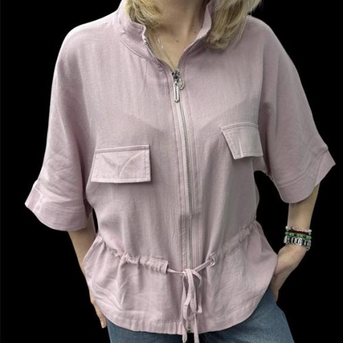 Рубашка Elena&Vika (46-50) 26118 pink (лето) Elena&Vika 26118 pink