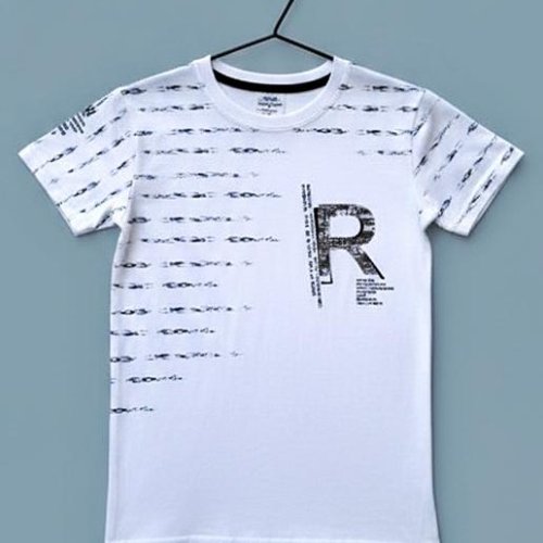 Футболка Dino (5-8) DN338 white (лето) Dino DN338 white