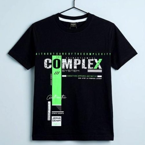 Футболка Dino (5-8) DN344 black (лето) Dino DN344 black