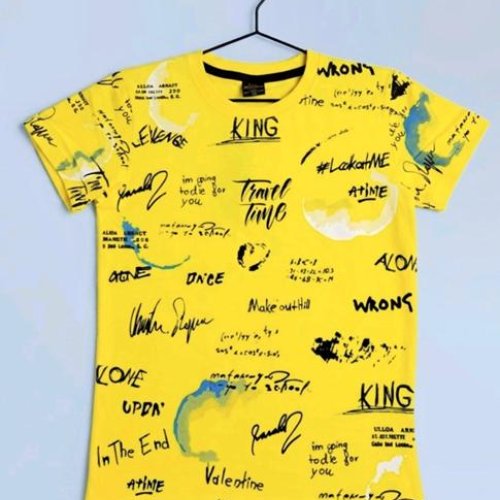 Футболка Dino (9-12) DN387 yellow (лето) Dino DN387 yellow