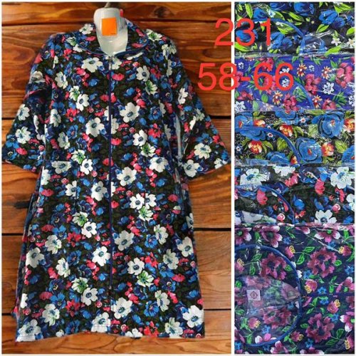 Халат HomeWear (58-66) 231 mix (деми) HomeWear 231 mix