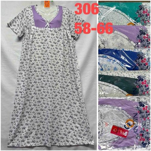 Ночнушка HomeWear (58-66) 306 mix (лето) HomeWear 306 mix