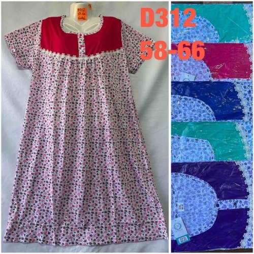 Ночнушка HomeWear (58-66) D312 mix (лето) HomeWear D312 mix