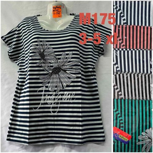 Футболка HomeWear (3XL-5XL) M175 mix (лето) HomeWear M175 mix