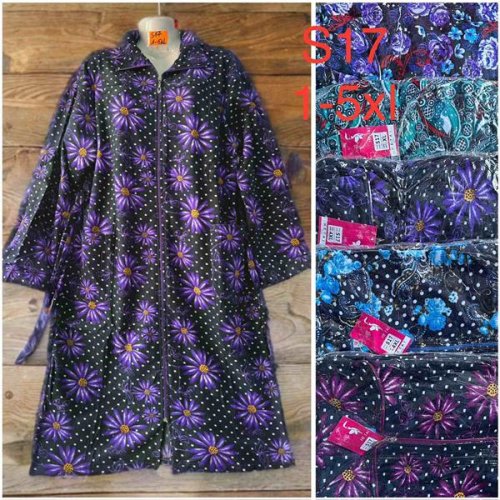 Халат HomeWear (48-58) S17 mix (деми) HomeWear S17 mix