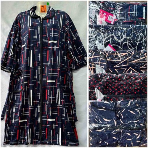 Халат HomeWear (48-58) S87 mix (деми) HomeWear S87 mix