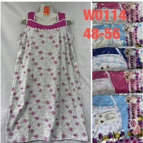 Ночнушка HomeWear (48-56) W0114 mix (лето) HomeWear W0114 mix