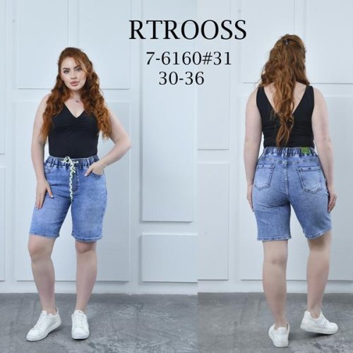 Шорты Jeans Club (30-36) 7-6160 l.blue (лето) Jeans Club 7-6160 l.blue