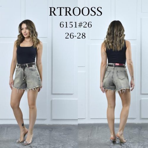 Шорты Jeans Club (26-28) 6151 grey (лето) Jeans Club 6151 grey