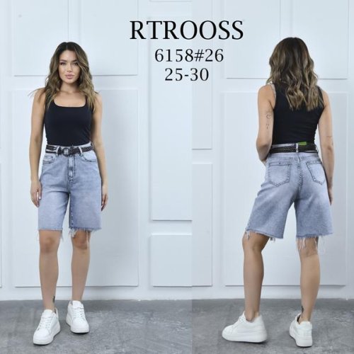 Шорты Jeans Club (25-30) 6158 l.blue (лето) Jeans Club 6158 l.blue