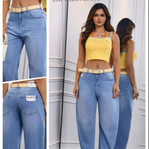 Джинсы Jeans Club (L-4XL) MK550-4B blue (деми) Jeans Club MK550-4B blue